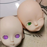 6pcs Crystal Epoxy Doll Eyes Mold Silicone Kit Accessories