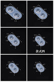 6pcs Crystal Epoxy Doll Eyes Mold Silicone Kit Accessories