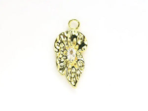 6pcs Leaf Charms, Detachable Earrings, Necklace Interchangeable - G1030