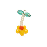 6pcs DIY Jewelry Summer Glass Crystal Beads Earrings Charms