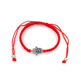 6pcs Braided Palm Evil Eye Red Bracelet Lucky Couple Jewelry Men Women