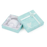 6pcs Bracelet Jewelry Sets Box Organizer with Flower Sponge Square 9x9x2cm