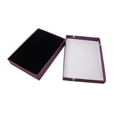 6pcs Lot Jewelry Cardboard Boxes for Christmas Gift with Bowknot