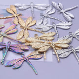 6pcs Animal Flying Dragonfly Pendant DIY Jewelry Making Charms Accessories