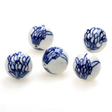 6pcs Tulip/Wooden Shoes & Porcelain Beads for DIY Jewelry Making