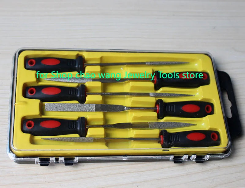 6pcs Precision Needle Files Set 5mm x 180mm