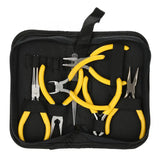 6pcs Jewelry Pliers Kit Long Bent Nose Pliers for DIY Jewelry Making