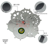 6pcs Gemstone Jewelry Diamond Caliper Tool for Measuring Circle/Ellipse