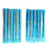 6pcs Fine Files Flat-Headed Flat Files Clay Sculpting Tool Set