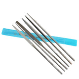 6pcs Fine Files Flat-Headed Flat Files Clay Sculpting Tool Set
