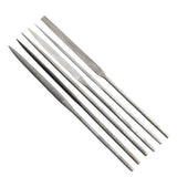 6pcs Fine Files Flat-Headed Flat Files Clay Sculpting Tool Set