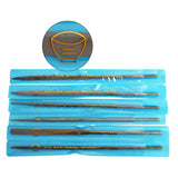 6pcs Fine Files Flat-Headed Flat Files Clay Sculpting Tool Set