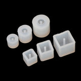 6pcs Silicone DIY Beads Mold for Jewelry Making Resin Mould