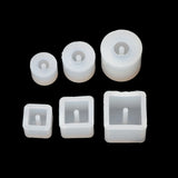 6pcs Silicone DIY Beads Mold for Jewelry Making Resin Mould