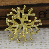 6pcs Silver Plated Branch Coral Stamping DIY Baroque Style Jewelry