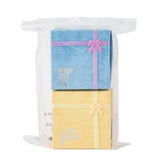 6pcs Square Cardboard Bracelet Gift Boxes with Sponge for Jewelry Storage