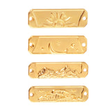 6pcs Sun Moon Sea Charms Pendant Connectors for DIY Necklace Bracelet