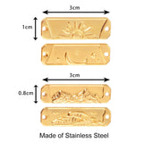 6pcs Sun Moon Sea Charms Pendant Connectors for DIY Necklace Bracelet