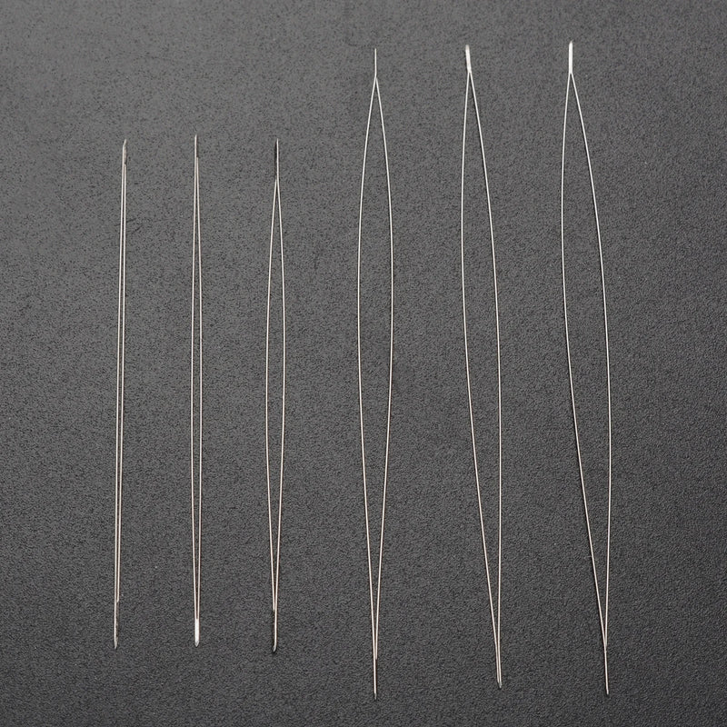 6pcs Large Eye Embroidery Needles 55/75mm DIY Jewellery Making Tools