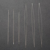 6pcs Large Eye Embroidery Needles 55/75mm DIY Jewellery Making Tools
