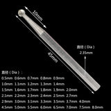 6pcs Tungsten Steel Round Burs Engraving Router Bit Wood Cutter