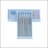 6pcs Tungsten Steel Round Burs Engraving Router Bit Wood Cutter