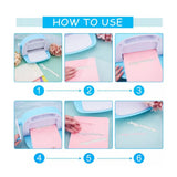 6pcs Word Metal Cutting Dies Stencils for DIY Scrapbooking Cards Making