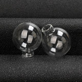 Cork Glass Pendant Glass Bottle Necklace Mini Wish Perfume Bottle Women Gift