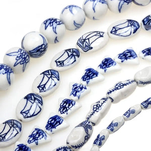 6pcs Ceramic Beads for Jewelry Making DIY Bracelets Necklaces