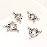 6pcs 14K Round Sailor Buckle DIY Jewelry Bracelet Accessory