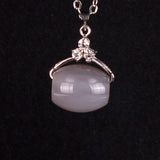 6pcs Natural Crystal Stone Pendant Necklace Jewelry