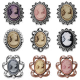 6pcs Snap Jewelry Rhinestone 18mm Snap Button Fit Bracelet Bangles Women