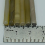 6pcs Agate Burnisher Round Sliver Polishing Agate