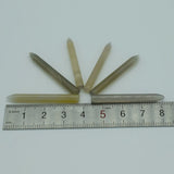 6pcs Agate Burnisher Round Sliver Polishing Agate
