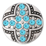 6pcs/lot 18mm Snap Buttons - Cross Wing Hand Butterfly Tree Flower Metal Snap