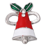 6pcs Christmas Snap Buttons for Snap Jewelry Rhinestone 18mm