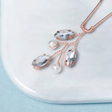 6pcs Leaf Pearl Hair Pins for Women Jewelry Wedding Accessories