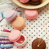 6pcs Macaron Jewelry Box Ring Pendant Bead Storage Resin Pill Case