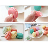 6pcs Macaron Jewelry Box Ring Pendant Bead Storage Resin Pill Case