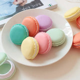 6pcs Macaron Jewelry Box Ring Pendant Bead Storage Box Resin Pill Case Organizer