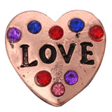 6pcs Metal Snap Button Rhinestone Crystal Fit Snap Jewelry DIY Accessories