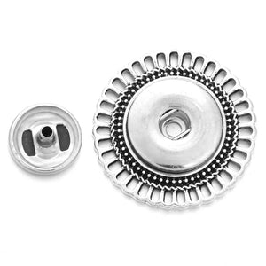 6pcs Snap Button Jewelry Accessories For Snap Bracelet 18MM