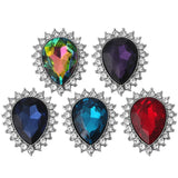 6pcs Water Drop Snap Buttons Jewelry 18MM for Snap Bracelets ZA1142