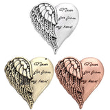 6pcs/lot 18mm Metal Heart Snap Buttons For DIY Snap Jewelry