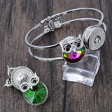 6pcs Cross Ribbon High-Heeled Shoes Snap Buttons