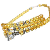 6pcs Crystal Bead Bracelet Necklace Rosary Buddha Lucky Amulet