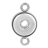 6pcs Stainless Steel Snap Button Findings for Snap Necklace Bracelet