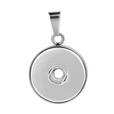 6pcs Stainless Steel Snap Button Findings for Snap Necklace Bracelet