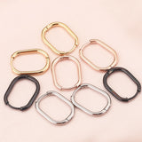 6pcs Stainless Steel Earrings Ear Hooks Gold-Plate Hoop Findings