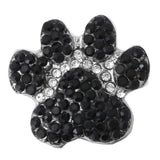 6pcs Mixed Rhinestone 18mm Snap Button Jewelry Set